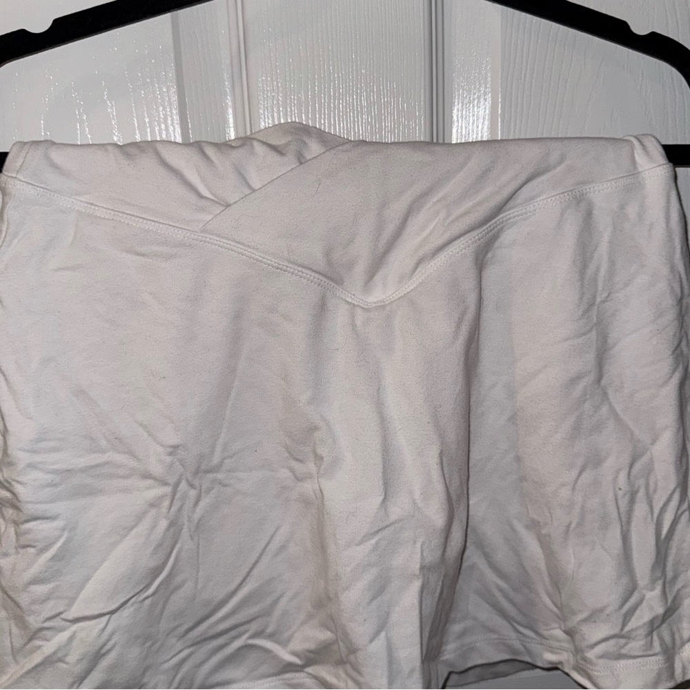 PINK Victoria's Secret White Mini Skirt